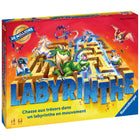 Ravensburger - Labyrinthe (Édition Française)-Poussez les couloirs pour vous créer un chemin, déplacez votre figurine et soyez le premier à récupérer les précieux trésors - Mais attention, vos adversaires parcourent également le labyrinthe et se feront un malin plaisir de vous bloquer