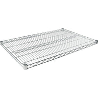 Tablettes en treillis pour étagères en treillis chromaté, RL036, 4/pqt-Dimensions : 18 prof. x 36 larg. (po)