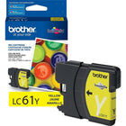 Brother – Cartouche d'encre jaune LC61 (LC61YS)-Jaune  