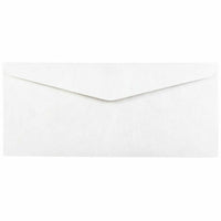 JAM Paper #10 Enveloppes indéchirables Commerciales Tyvek - 4,125" x 9,5" - Blanc - Paquet de 25-Couleur : Blanc