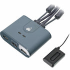 Commutateur KVM USB HDMI 2 ports IOGEAR (GCS32HU)-Matériau du boîtier: plastique, lumières d’état LED