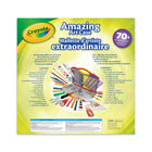 Crayola - Mallette d'artiste extraordinaire, 70 pièces-Des heures de plaisir créatif