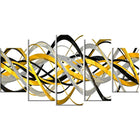 Designart – Imprimé sur toile avec contour, Expression Helix, ultra grand, (PT3015-373)-Imprimé