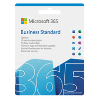 Microsoft 365 Entreprise Standard - Abonnement de 12 mois - 1 utilisateur - Anglais-Microsoft 365 est conçu pour fonctionner avec les derniers navigateurs et versions d'Office. Si vous utilisez d'anciens navigateurs et versions d'Office qui ne sont pas pris en charge par le grand public