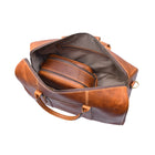 Tolredo Kratos Leather Travel Duffel - Brown-Mode de vie durable et responsable : procédé de tannage végétal non chimique