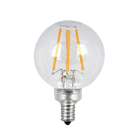 Northern Stars – Ampoule DEL 80091, G16 4W, E12, intensité réglable, transparent, blanc, paquet de 10-DEL G16,5 de 4W, transparent,  blanc froid