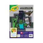 Crayola - cahier à colorier - 48 pages - Minecraft-PERSONNAGES MINECRAFT : Les enfants se réjouiront des pages à colorier remplies des personnages préférés du jeu Minecraft