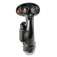 Manche d'avion de chasse réplique PC Thrustmaster F/A 18 Grip, ajout pour PC-Un interrupteur à chapeau « point de vue » à 8 directions 