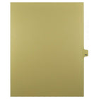 Mark Maker – Onglets séparateurs juridiques beiges, 1/25 onglets, format lettre, sans trous, numéro 164, 25/paquet-Onglets séparateurs beiges, 1/25 onglets