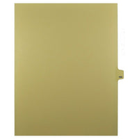 Mark Maker – Onglets séparateurs juridiques beiges, 1/25 onglets, format lettre, sans trous, numéro 164, 25/paquet-Onglets séparateurs beiges, 1/25 onglets