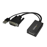StarTech – Adaptateur DVI vers DisplayPort avec alimentation USB (DVI2DP2)-Vous permet de connecter une source vidéo DVI