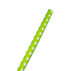  JAM Paper -  Emballage cadeau – Papier d'emballage à pois – 25 m². Ft - Vert lime à pois blancs - Rouleau vendu à l'unité-Papier d’emballage à pois vert lime et blanc