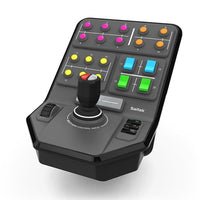 Logitech - Panneau latéral avec manche à balai G Saitek Farm Sim-Manche à balai avant à 6 axes pour contrôler la machinerie lourde