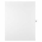 Mark Maker – Onglets séparateurs juridiques blancs, 1/15 onglets, format lettre, sans trous, numéro 188, 25/paquet-Onglets séparateurs blancs, 1/15 onglets