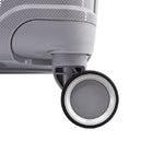 Air Canada - Valise rigide à roulettes pivotantes de 28 po Optimum Collection - Gris clair-Dimensions Totales: 19" x 12" x 28" + 2" EXP (48.5 x 31 x 70cm + 5cm EXP)