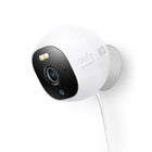 eufy Security - Caméra de surveillance éclairante intérieure et extérieure Cam Pro 2K de eufy Security - blanc-Indice de résistance aux intempéries IP67, peut résister à la pluie, au grésil et à la neige