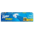 Grands sacs de congélation Ziploc ultrarobustes, paquet de 10-Chaque sac comporte une fermeture à glissière et un fond extensible qui s'ouvre en une base plate et tient le sac doit pour faciliter le remplissage