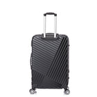 TOSCANO PRODIGIO Bagage à main rigide de 20 po - Noir de jais-Coque rigide en ABS