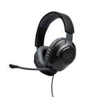 JBL Quantum 100 - Casque gaming filaire circum-aural avec micro amovible - Noir-Circum-aural