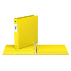 Davis Group Super économie, Reliure à anneaux ronds 1.5 po, paquet de 6 – Jaune-1.5 po