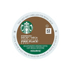 Dosettes K-Cup Starbucks torréfaction Pike Place, décaféiné, torréfaction moyenne, paquet de 24-Le café Pike Place mélange des saveurs subtiles de cacao et de noix grillées pour une délicieuse tasse de café