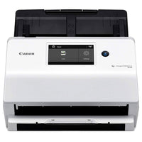 Canon - Scanner de documents de bureau imageFORMULA R50-Grand écran tactile couleur pour sélectionner les destinations de numérisation ou les raccourcis et accéder aux paramètres