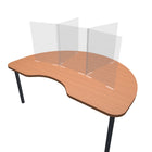 Artsoft séparateur de protection anti-éternuement de type rein - 24" x 20" x 22.5"-6