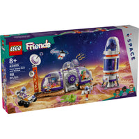 LEGO - Base spatiale et fusée Friends sur Mars-Jouet scientifique et technologique LEGO Friends Mars Space Base et Rocket
