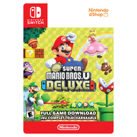 Super Mario Bros U Deluxe pour Nintendo Switch [Téléchargement]-Genre: jeu de plateforme, action