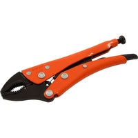 Gray Tools - Pinces verrouillables Grip-on 5 po, ouverture de 1 1/8 po, mâchoires incurvées-Ouverture des mâchoires : 1 1/8 po