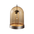 TuBICen - Amber Lampe de table - Nickel-Lampe de table, lampe d'extérieur, lampe de camping, lampe portable