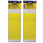 DuPont - Bracelets de securite C-Line Tyvek - Jaune - Paquet de 200 (CLI89106-2)-Les bracelets etanches à usage unique sont parfaits pour les fêtes, les evenements, les sorties sur le terrain ou le marquage des stocks et des fournitures