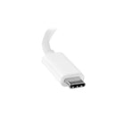 StarTech ® Adaptateur vidéo USB type C vers DVI, blanc (CDP2DVIW)-Compatible avec les ports Thunderbolt 3