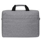 Vangoddy Ndossy Sacoche pour Ordinateur Portable de 15,6 po Sac à Bandoulière - Gris-Grande poche frontale zippée pour les articles de papeterie, le chargeur, le câble, le portefeuille, le téléphone portable et d'autres nécessités lors de vos déplacements.