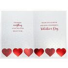 Rosedale Gold - Cartes de souhaits/Enveloppes - Joyeuse St-Valentin Papa - 5-1/2 po x 8 po - paquet de 6-Avec fini scintillant et métallique
