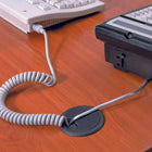 Cord Away - 80mm ouvertures passe-fil - noir-80mm Diamètre