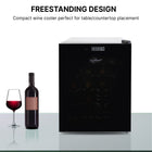 Koolatron - Cellier à vin thermoélectrique pour 20 bouteilles - Noir-Refroidissement thermoélectrique sans vibration que ne dérangera pas les sédiments