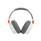 JBL - JR 460NC Casque circum-auriculaire sans fil à réduction de bruit pour enfants - Blanc-Conçu pour les enfants avec des commandes intuitives : Les enfants ont le contrôle grâce aux commandes faciles d’utilisation. Parfaitement adapté aux oreilles et à la tête des enfants, il est fabriqué à partir de matériaux sûrs et très résistants.
