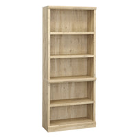 Sauder - La Collection Aspen Post  Bibliothèque - Finition Prime Oak-Trois étagères réglables offrent une grande polyvalence.