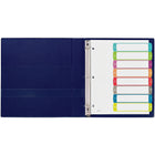Avery − Intercalaires Ready Index 1 à 8 avec table des matières pour imprimantes laser et jet d’encre – 8 onglets – multicolores-Couleurs vives et languettes arquées pour un style élégant et contemporain