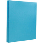 Papier cartonné, 8,5x11po, 130lb, bleu paon-2