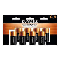 Duracell - Coppertop Piles C - paquet de 8-PILES LONGUE DURÉE CONÇUES POUR LA FIABILITÉ?: Les piles alcalines Duracell Coppertop offrent une puissance et une performance durables sur lesquelles vous pouvez compter et ainsi utiliser dans vos appareils électroniques à la maison ou en déplacement