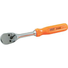 Gray Tools – Clé à cliquet réversible, prise de 1/2 po, 20 dents, longueur de 10 1/4 po, manche de tournevis-Format de la douille : 1/2 po