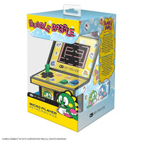 My Arcade – Micro lecteur rétro de collection Bubble Bobble, 6,75 po, jaune-Doté d'illustrations inspirées par le cabinet d'arcade original Bubble Bobble 