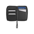 Bugatti - Ensemble de 2, un Étui pour Passeport et une Étiquette d'identification pour la valise - Noir-6 fentes pour les cartes 