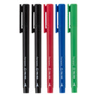 TRU RED - Marqueurs permanents - Pointe Ultra Fine - Couleurs Variées - Paquet de 5-Pointe de précision Ultra fine pour une écriture lisse et propre