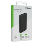 Belkin - BoostCharge Banque d'alimentation 10 000 mAh à 3 ports - Noir-2 x ports USB-A, 1 x port USB-C