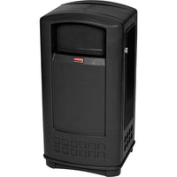 Rubbermaid PlazaMD – Conteneur de 35 gallons, noir (FG9P9000BLA)-Capacité : 35 gal US