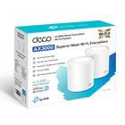 TP-Link - Deco X50 AX3000 Système Wi-Fi 6 maillé pour toute la maison - Blanc - Paquet de 2-Deco X50 est compatible avec tous les autres modèles Deco pour former un réseau maillé