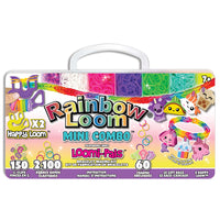 Rainbow Loom - Loomi Pals Mini kit combiné-Des heures de plaisir sans fin avec 7 couleurs différentes mélangées et assorties à vos breloques Loomi-Pal